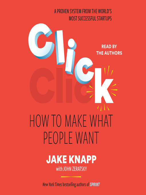 Title details for Click by Jake Knapp - Wait list
